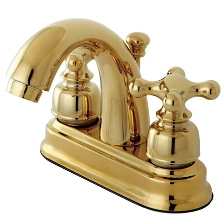 Kingston Brass 4" Centerset Bathroom Faucet, Polished Brass KB5612AX